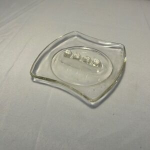 Vintage Clear‎ Glass ashtray